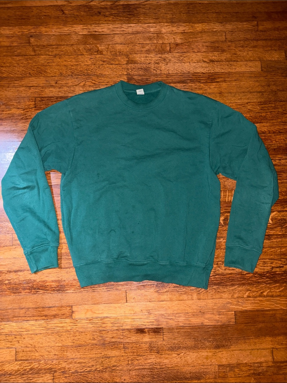 Classic Men's SPORTY & RICH Crewneck Size Small Sweater in Teal